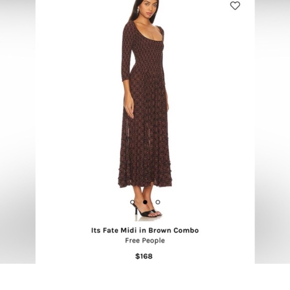 Free People it’s fate midi dress size Medium - Picture 4 of 6